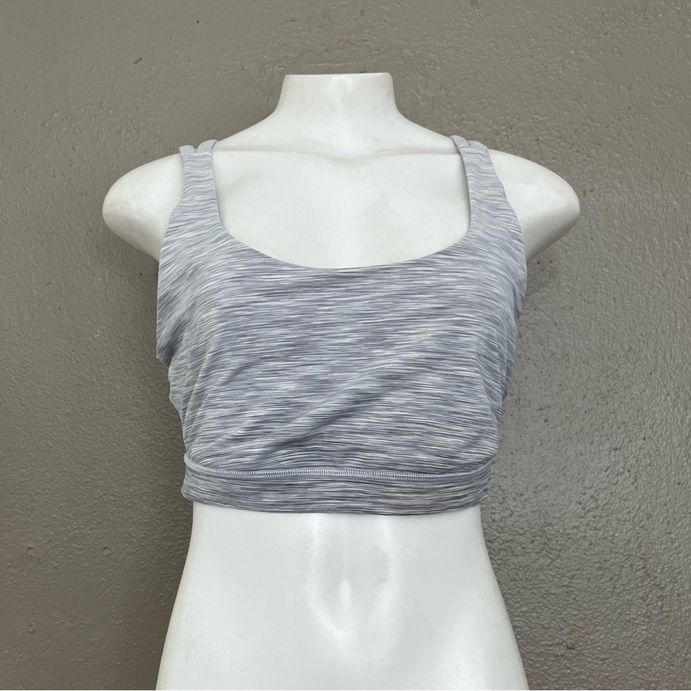 Lululemon Athletica Energy Bra Medium Support B-D Cups Size 12 Style W2ASASH